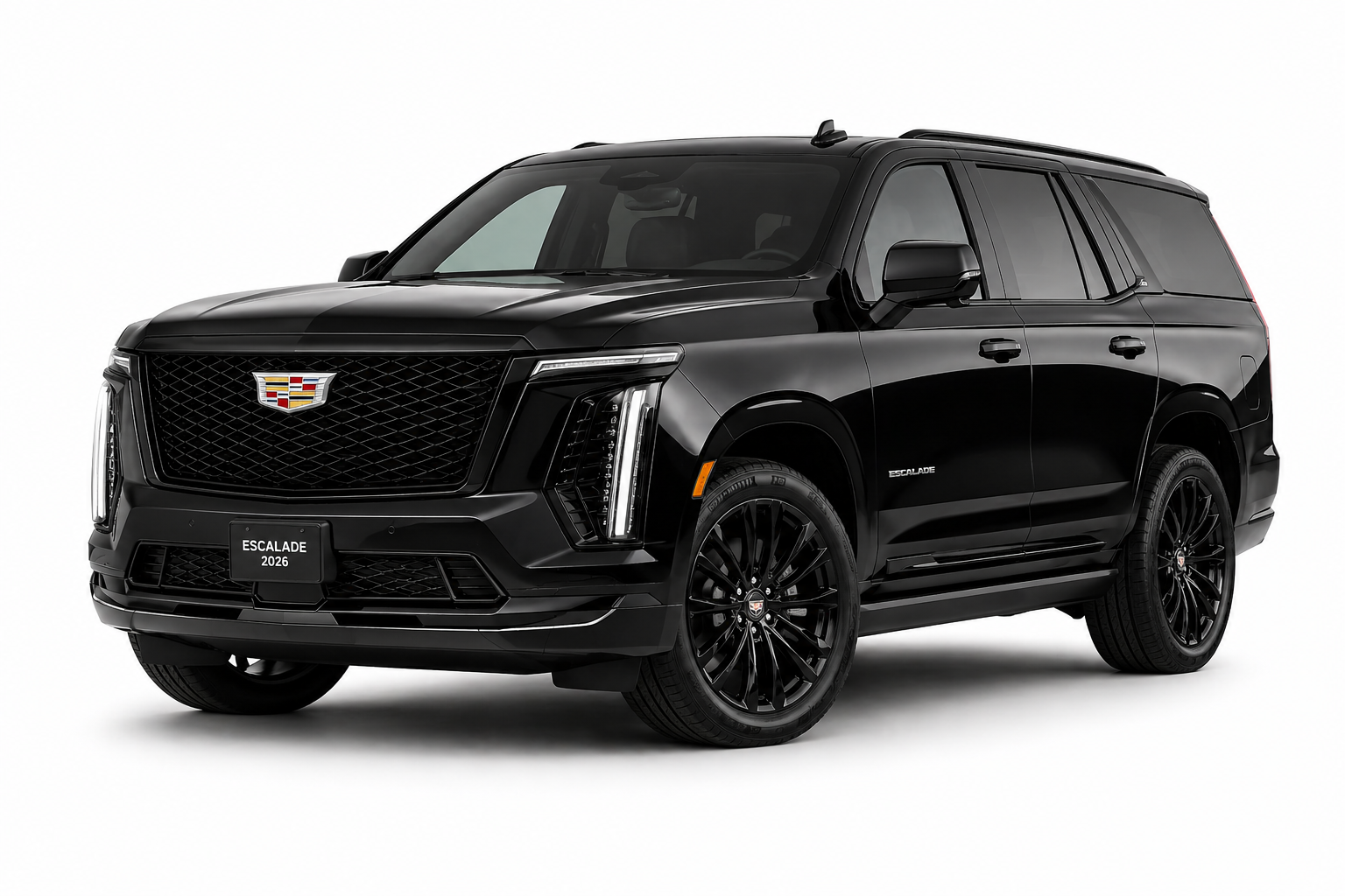 cadillac-escalade-black-front-tilt-view-2026